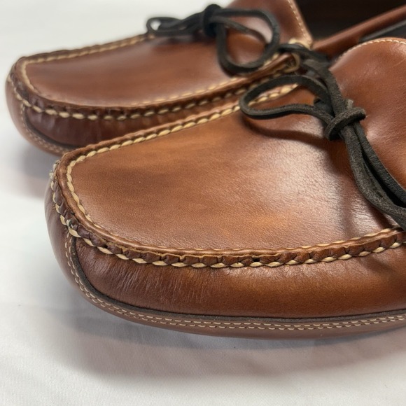 Men's L.L. Bean Bison Double‑Sole Slipper Leather‑Lined Size 12 D New (No Box) - Picture 14 of 16